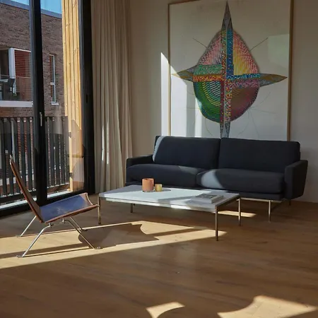 Modern Nordhavn Flat With A Rooftop Terrace *