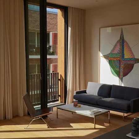 Modern Nordhavn Flat With A Rooftop Terrace