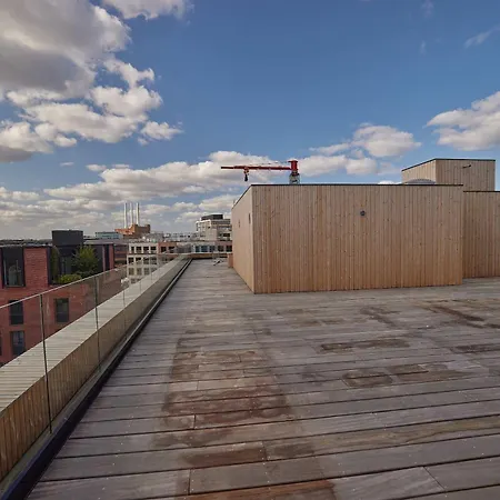 Modern Nordhavn Flat With A Rooftop Terrace Apartament Kopenhaga