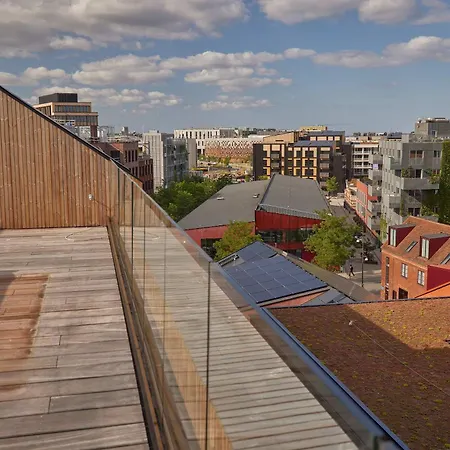 Modern Nordhavn Flat With A Rooftop Terrace Apartmán